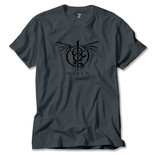 Lamb of God Wrath Logo Renkli Tişört