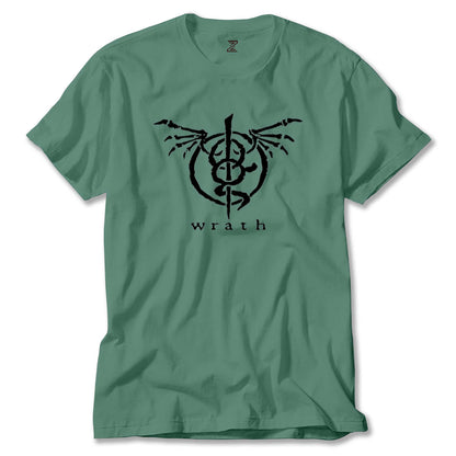 Lamb of God Wrath Logo Renkli Tişört