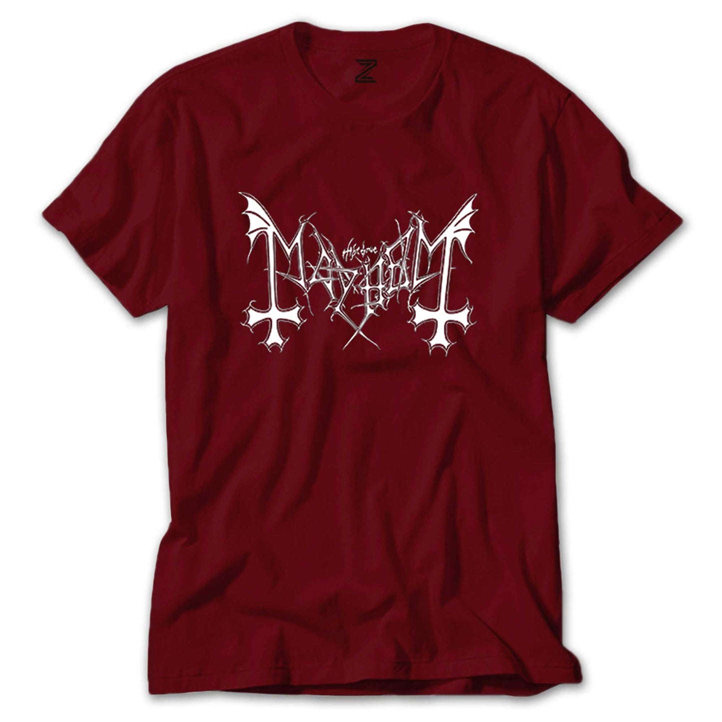 Mayhem Logo Renkli Tişört