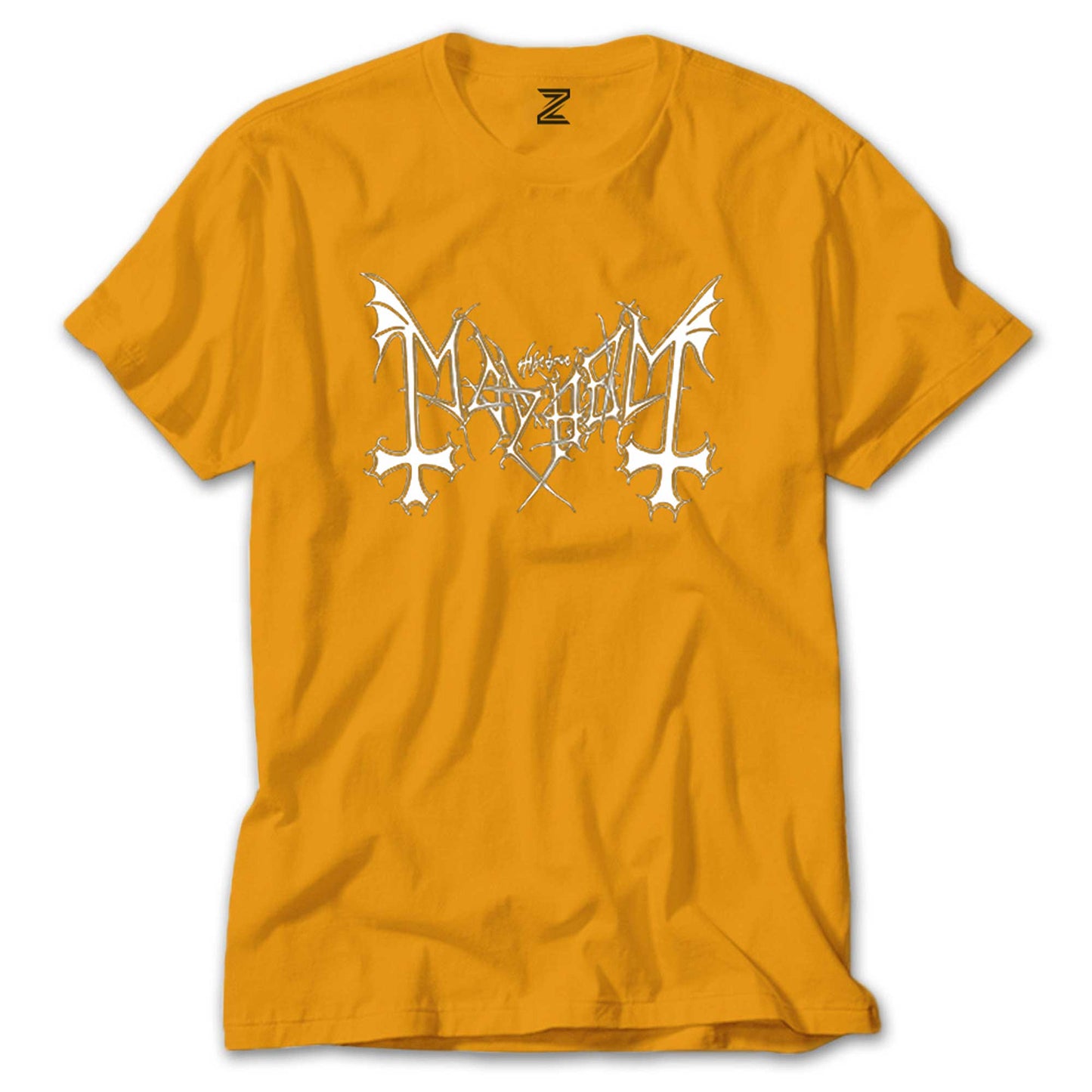 Mayhem Logo Renkli Tişört