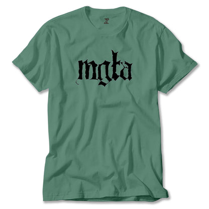 Mgla Logo Text Renkli Tişört