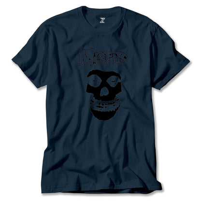 Misfits Skull Renkli Tişört