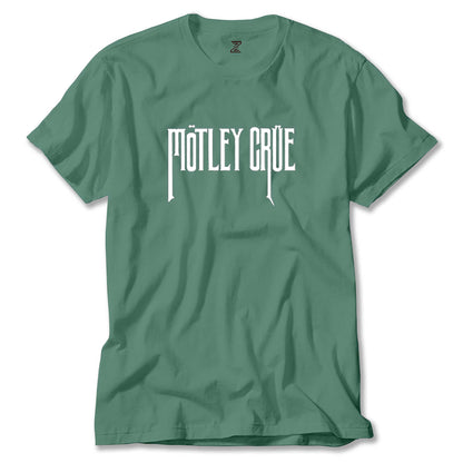 Mötley Crüe Logo Renkli Tişört