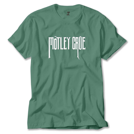 Mötley Crüe Logo Renkli Tişört