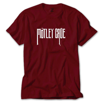 Mötley Crüe Logo Renkli Tişört