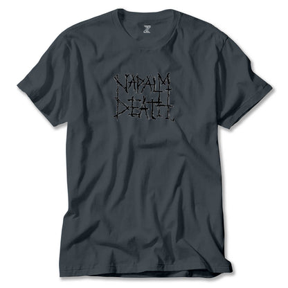 Napalm Death Logo Symboll Renkli Tişört