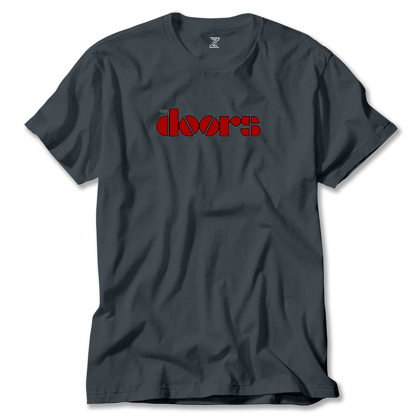 The Doors Logo Red Renkli Tişört