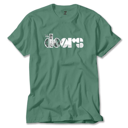The Doors Logo Renkli Tişört
