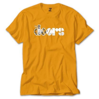 The Doors Logo Renkli Tişört