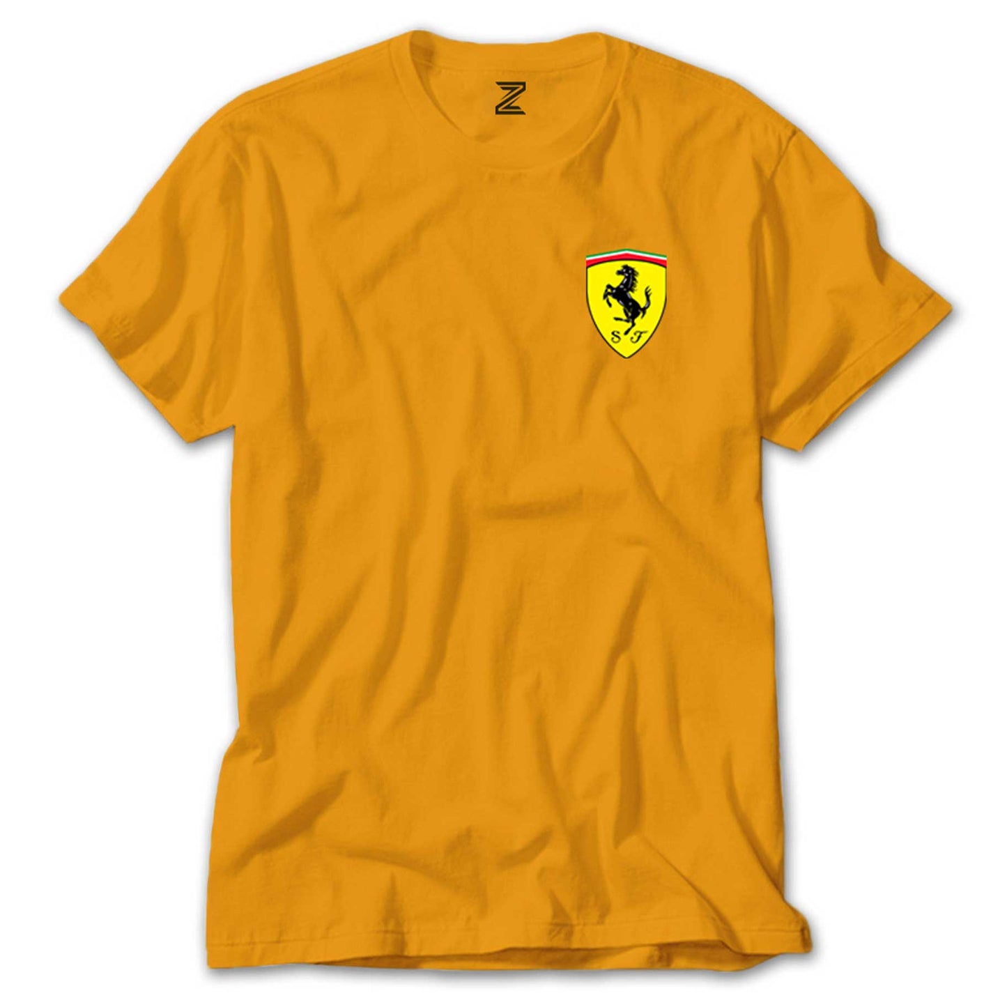 Ferrari Logo Renkli Tişört