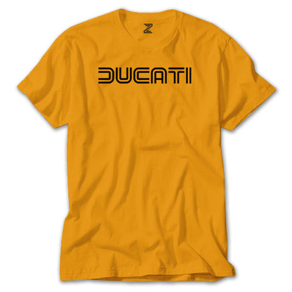 Ducati Text Renkli Tişört