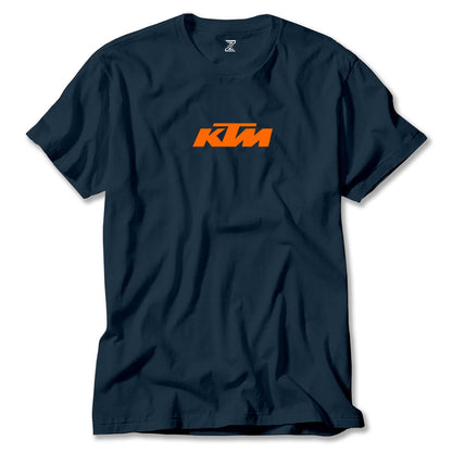KTM Motorcycle Orange logo Renkli Tişört