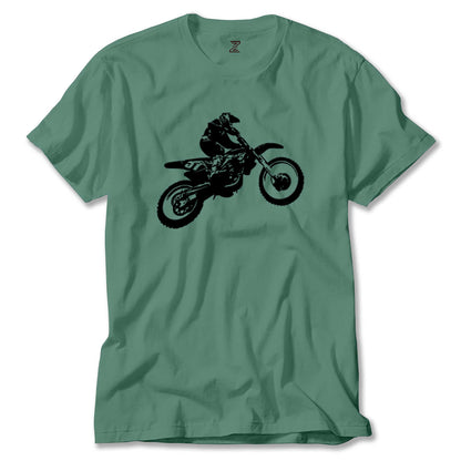 Motokros Endurocross Renkli Tişört