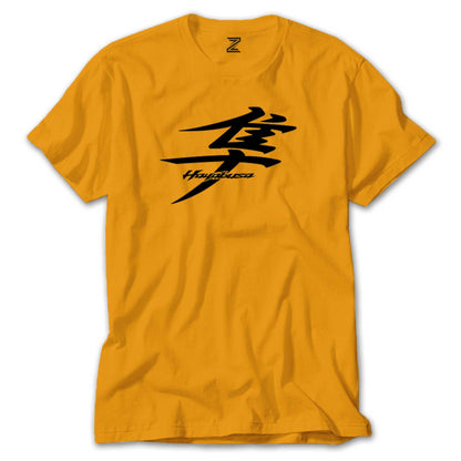 Hayabusa Logo Text Renkli Tişört