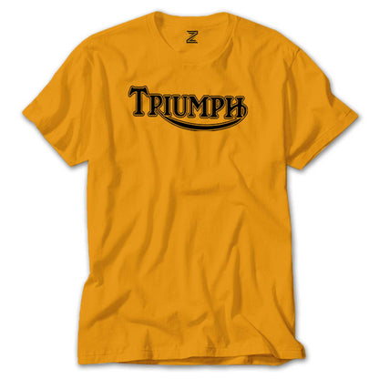 Triumph Motorcycles Logo Renkli Tişört