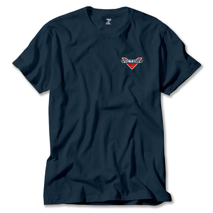 Victory Motorcycles Logo Renkli Tişört