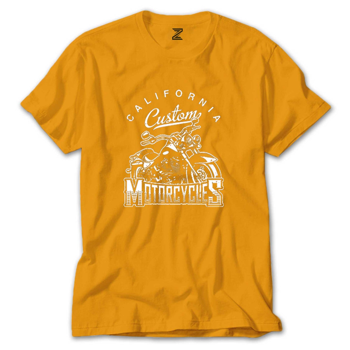 California Custom Motorcycles Renkli Tişört