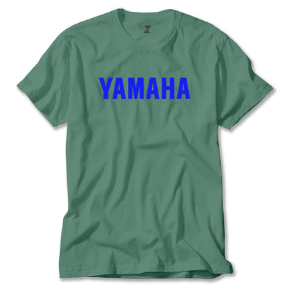 Yamaha Text Blue Renkli Tişört