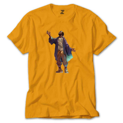 Black Hip Hop Artist Renkli Tişört