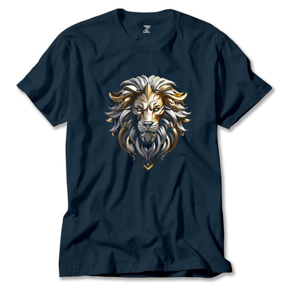 Silver and Gold Lion Renkli Tişört