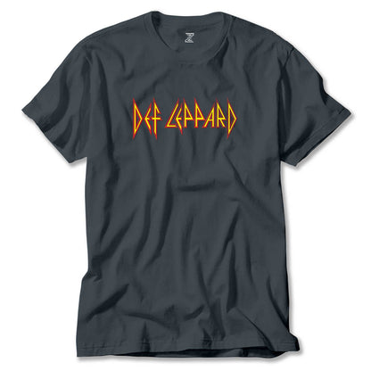 Def Leppard Logo Renkli Tişört