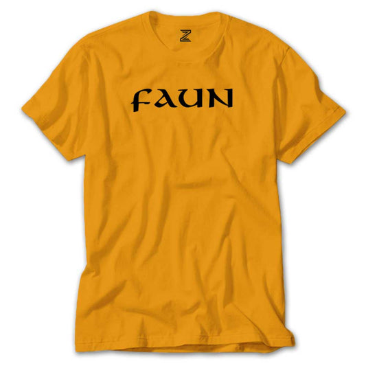 Faun Logo Renkli Tişört