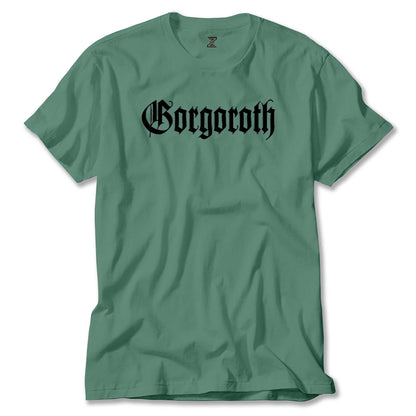 Gorgoroth Text Logo Renkli Tişört
