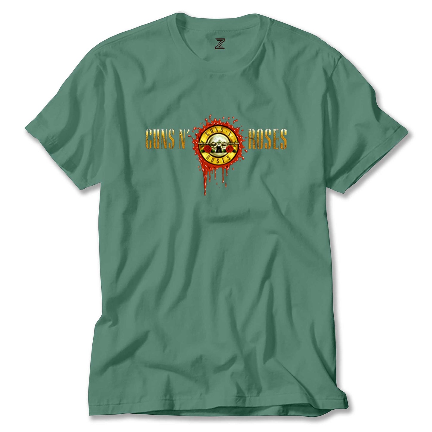 Guns N Roses Drops Logo Renkli Tişört