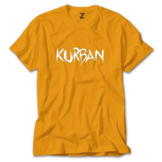 Kurban Text Renkli Tişört
