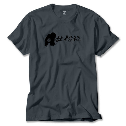 Slash Portre Logo Renkli Tişört