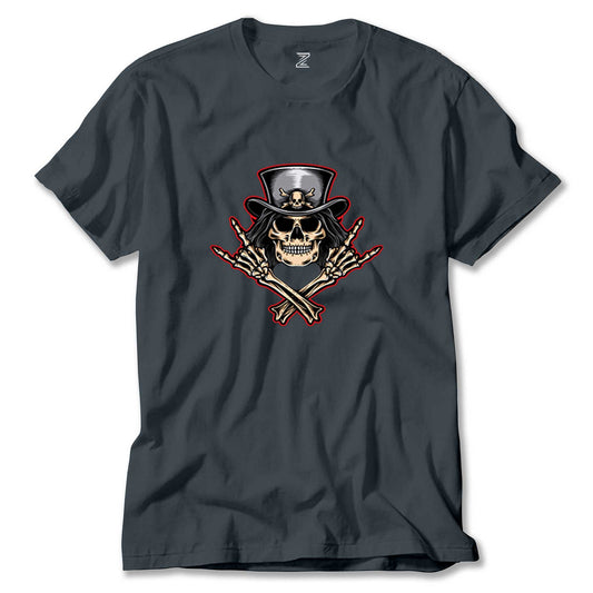 Slash Skull Renkli Tişört