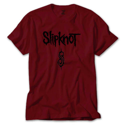 Slipknot Logo Text Renkli Tişört