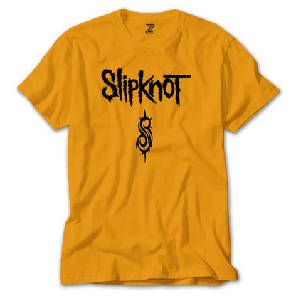 Slipknot Logo Text Renkli Tişört