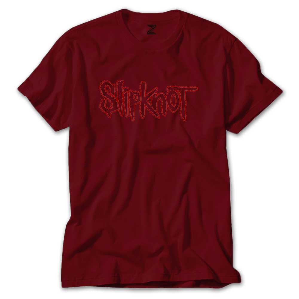 Slipknot Text Renkli Tişört