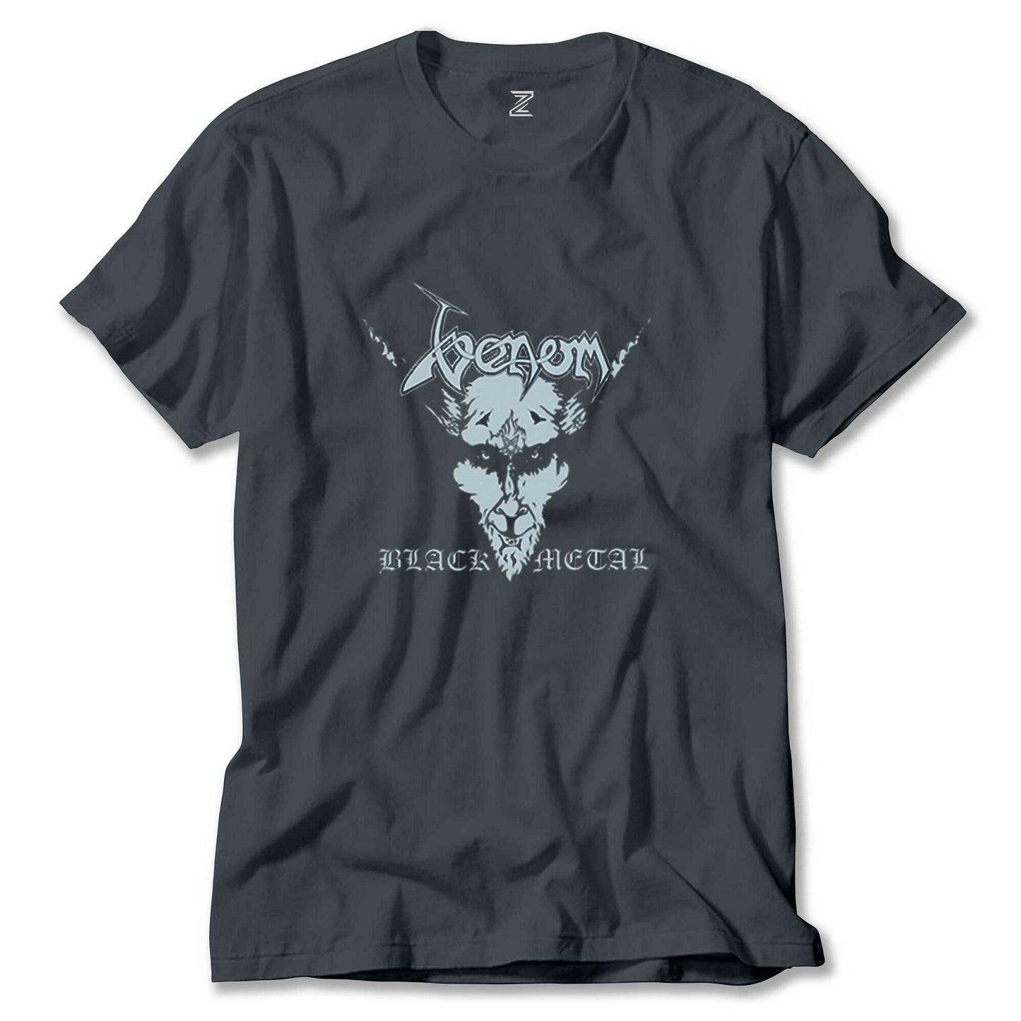 Venom Black Metal Silver Renkli Tişört