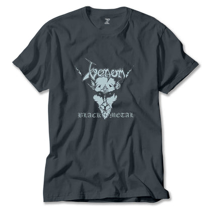 Venom Black Metal Silver Renkli Tişört
