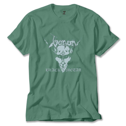 Venom Black Metal Silver Renkli Tişört