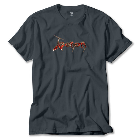 Venom Fire Logo Renkli Tişört