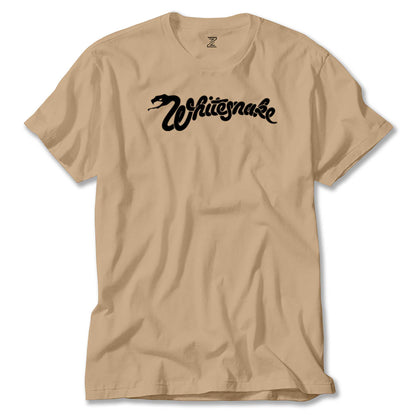 Whitesnake Logo Text Renkli Tişört
