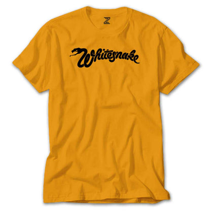 Whitesnake Logo Text Renkli Tişört