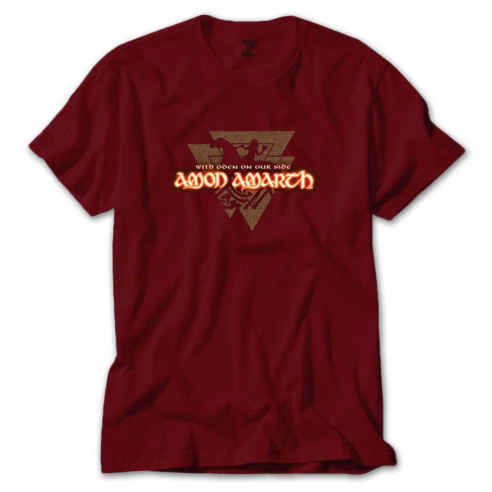 Amon Amarth With Oden on Our Side Renkli Tişört