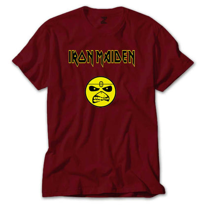 Iron Maiden Face Renkli Tişört