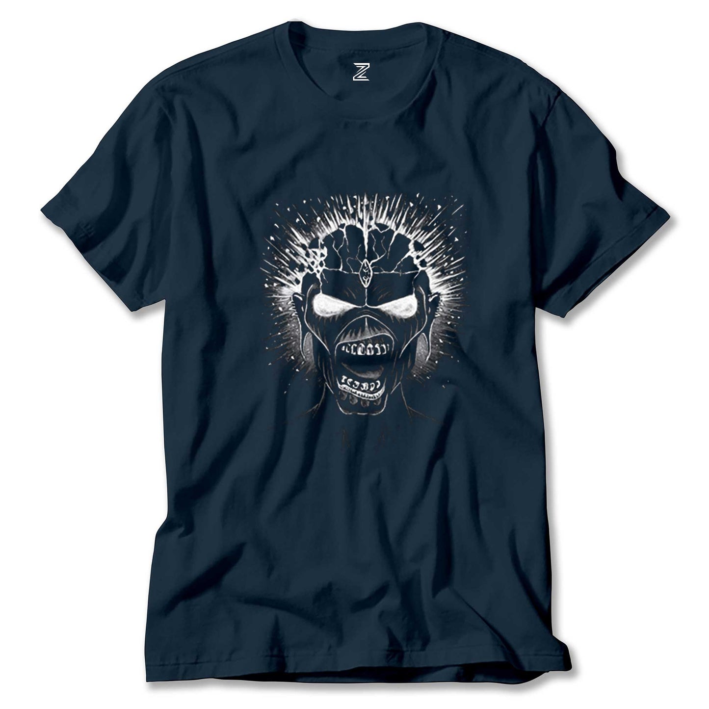 Iron maiden Skull Renkli Tişört