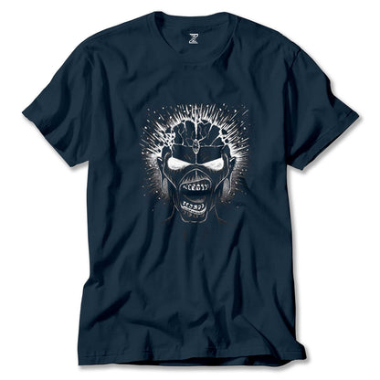 Iron maiden Skull Renkli Tişört