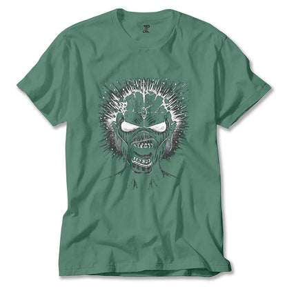 Iron maiden Skull Renkli Tişört