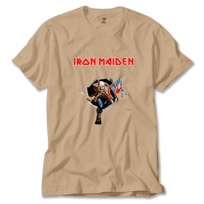 Iron Maiden Trooper Renkli Tişört