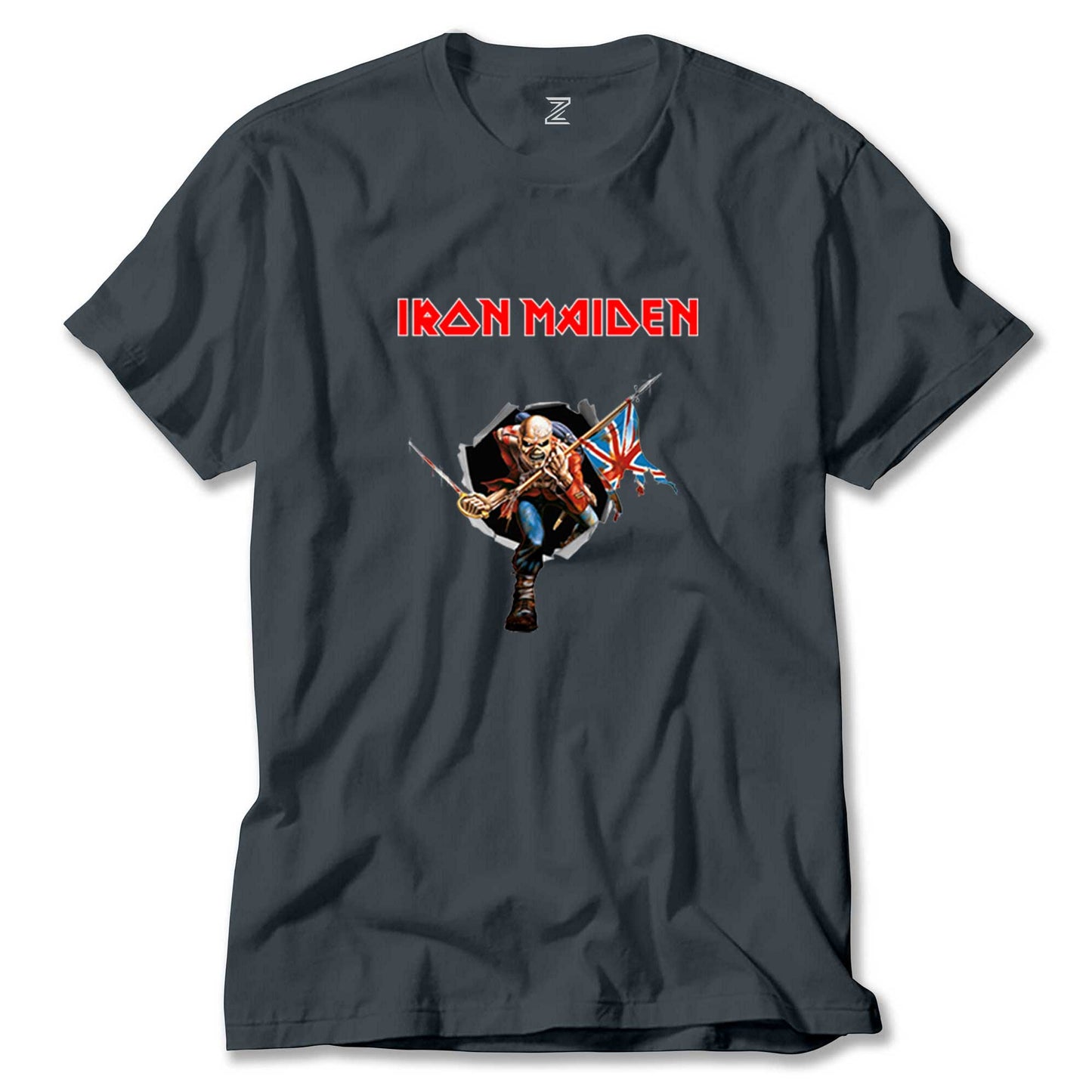 Iron Maiden Trooper Renkli Tişört