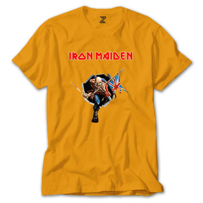 Iron Maiden Trooper Renkli Tişört