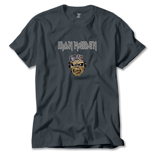 Iron Maiden Zombie Face Renkli Tişört