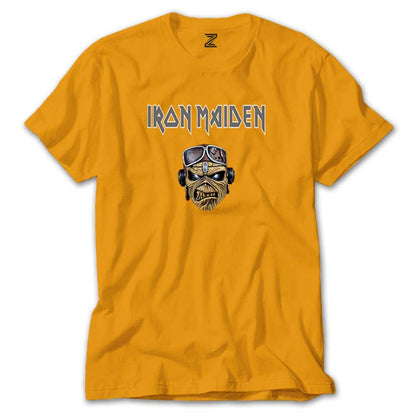 Iron Maiden Zombie Face Renkli Tişört